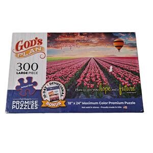 FairHope's Promise Puzzles God's Plan 300 Large Piece Size 18" x 24" New in Box